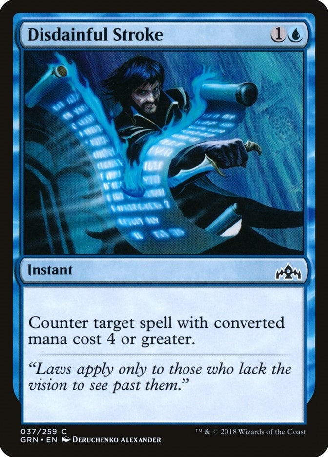 Image for Disdainful Stroke (37) [Guilds of Ravnica] - Magic: The Gathering