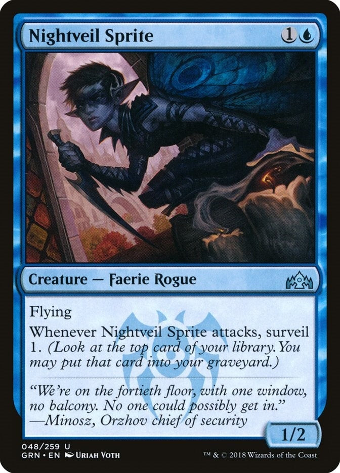 Image for Nightveil Sprite (48) [Guilds of Ravnica] - Magic: The Gathering