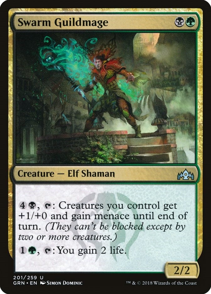 Image for Swarm Guildmage (201) [Guilds of Ravnica] - Magic: The Gathering