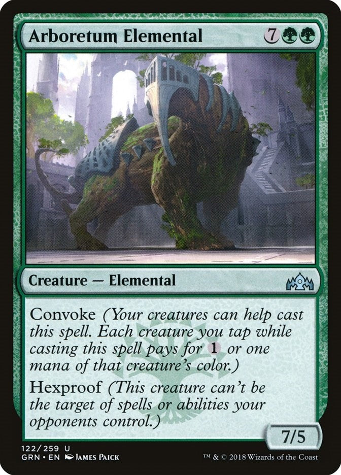 Image for Arboretum Elemental (122) [Guilds of Ravnica] - Magic: The Gathering
