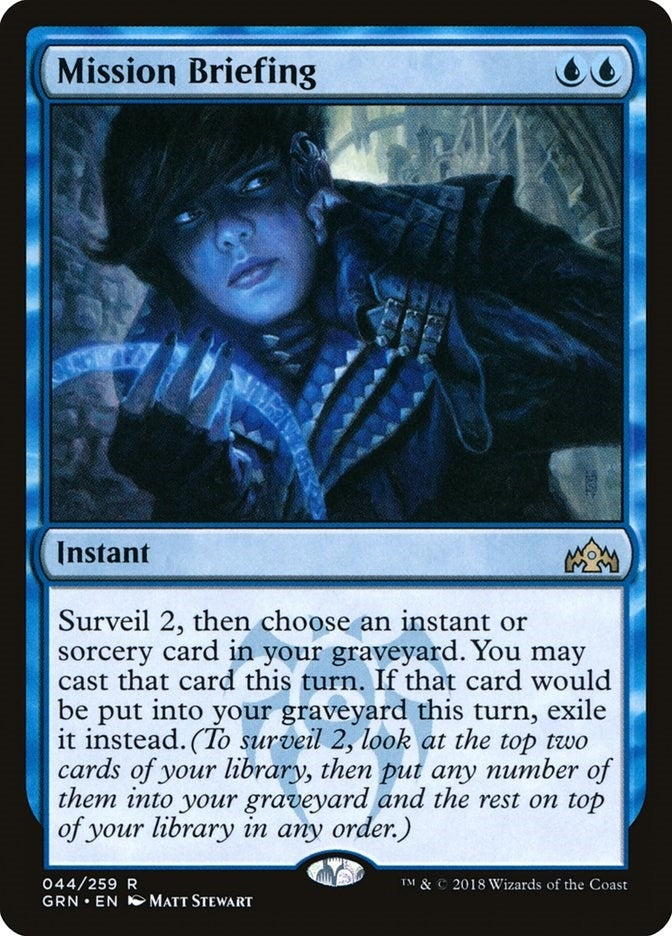 Image for Mission Briefing (44) [Guilds of Ravnica] - Magic: The Gathering
