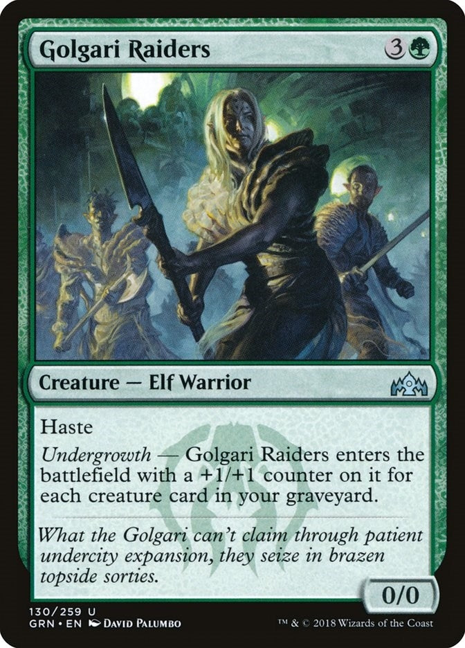 Image for Golgari Raiders (130) [Guilds of Ravnica] - Magic: The Gathering