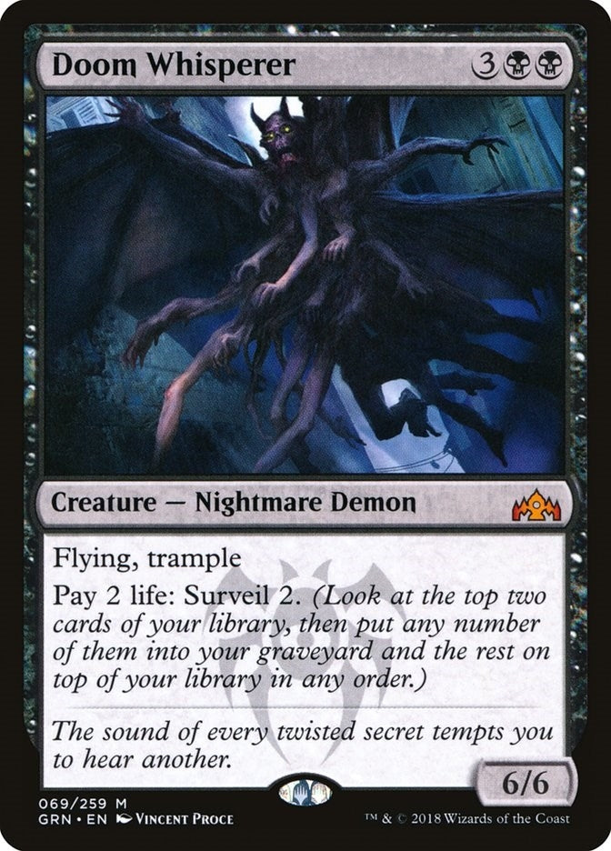 Image for Doom Whisperer (69) [Guilds of Ravnica] - Magic: The Gathering