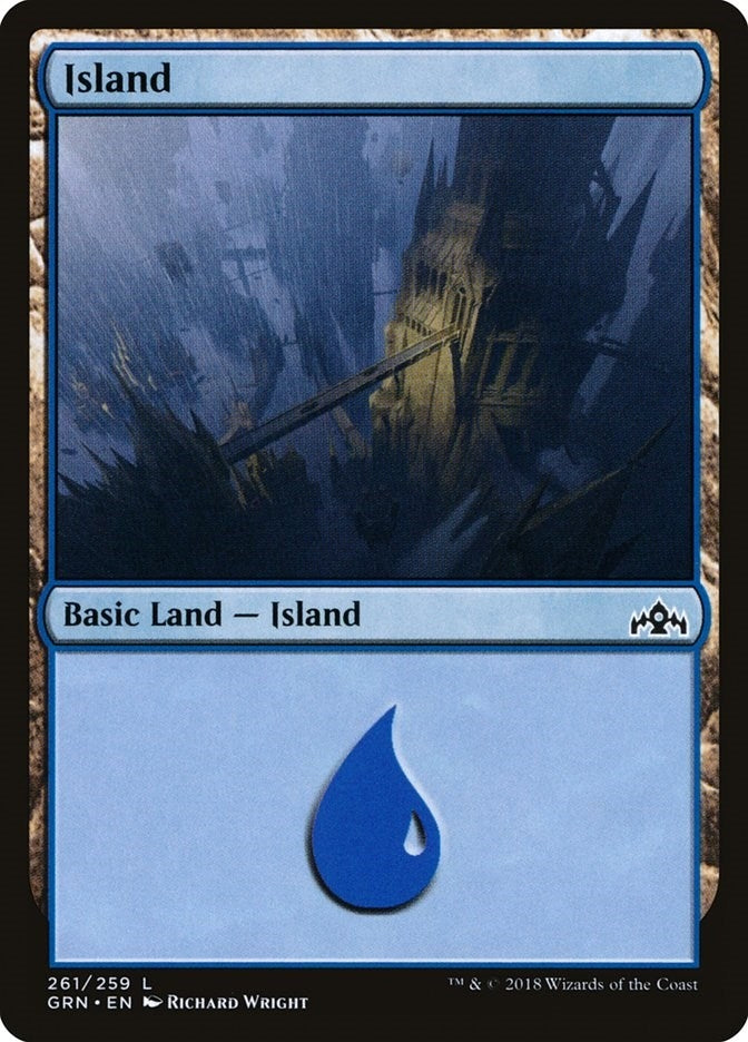 Image for Island (261) [Guilds of Ravnica] - Magic: The Gathering