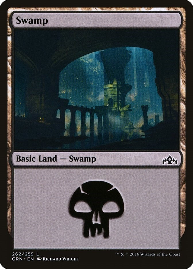 Image for Swamp (262) [Guilds of Ravnica] - Magic: The Gathering