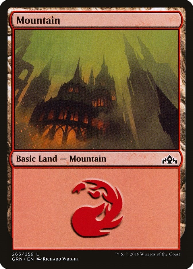 Image for Mountain (263) [Guilds of Ravnica] - Magic: The Gathering