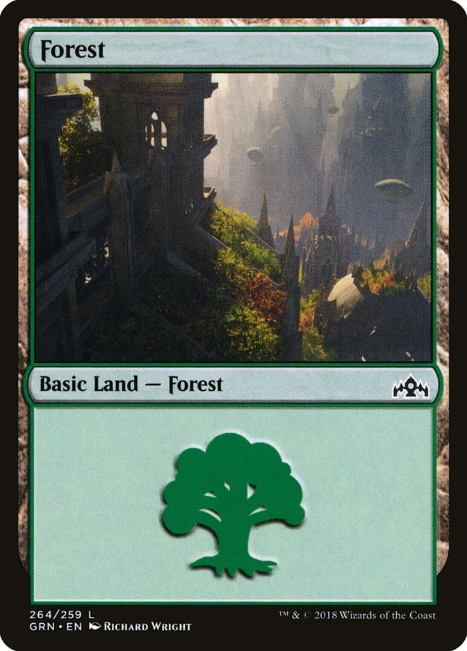 Image for Forest (264) [Guilds of Ravnica] - Magic: The Gathering