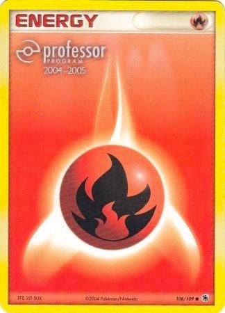 Image for Fire Energy (2004-2005) (108/109) [Professor Program Promos] - Pokemon
