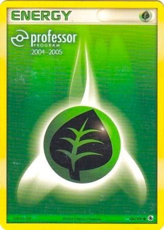 Image for Grass Energy (2004-2005) (104/109) [Professor Program Promos] - Pokemon