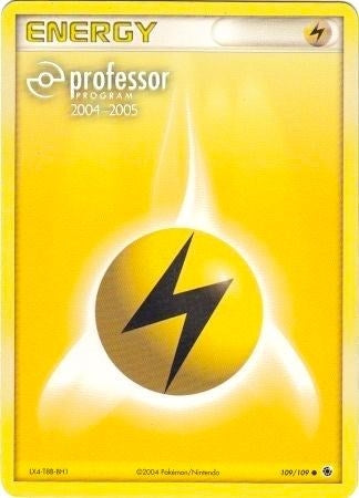 Image for Lightning Energy (2004-2005) (109/109) [Professor Program Promos] - Pokemon