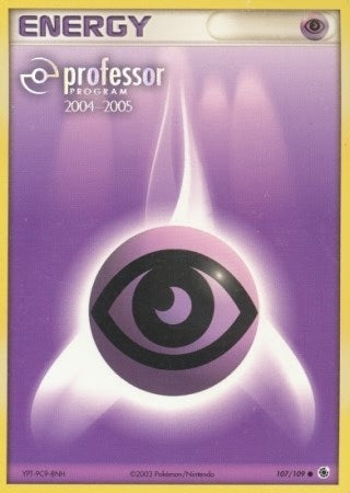 Image for Psychic Energy (2004-2005) (107/109) [Professor Program Promos] - Pokemon