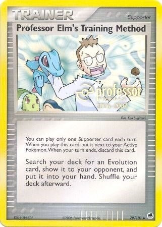 Image for Professor Elm's Training Method (2006-2007) (79/101) [Professor Program Promos] - Pokemon