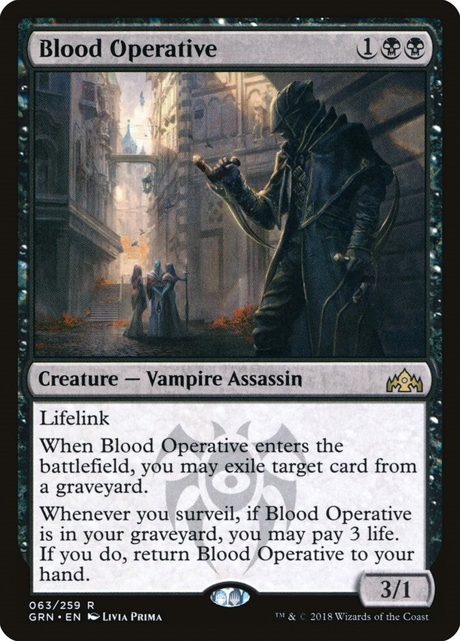 Image for Blood Operative (63) [Guilds of Ravnica] - Magic: The Gathering