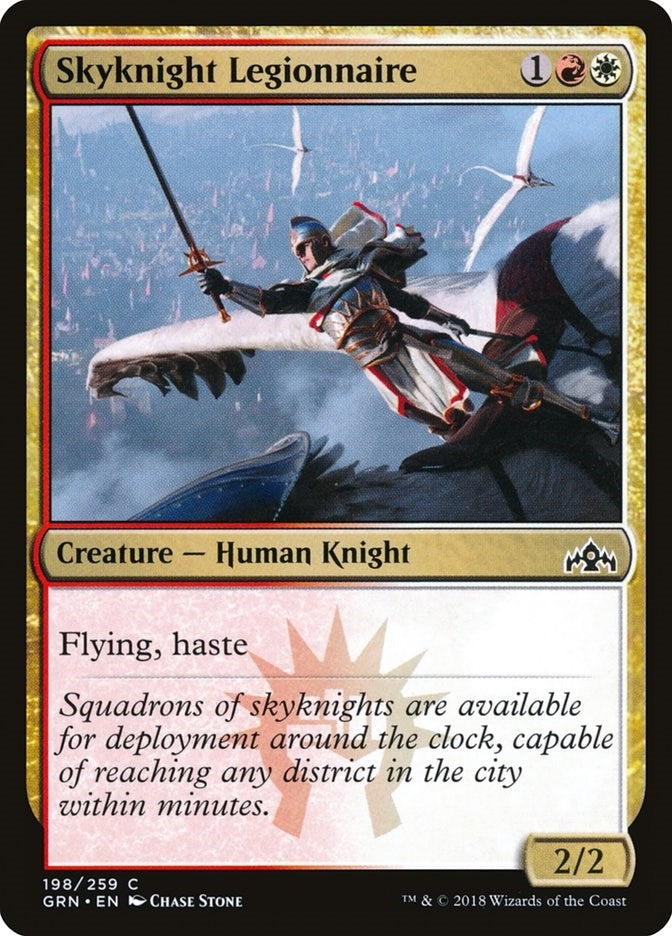 Image for Skyknight Legionnaire (198) [Guilds of Ravnica] - Magic: The Gathering