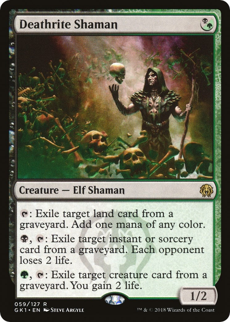 Image for Deathrite Shaman (59) [Guilds of Ravnica: Guild Kits] - Magic: The Gathering