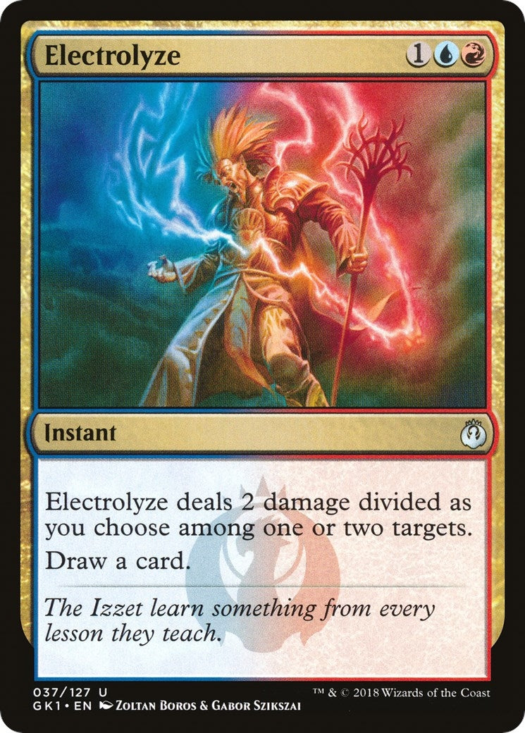 Image for Electrolyze (37) [Guilds of Ravnica: Guild Kits] - Magic: The Gathering