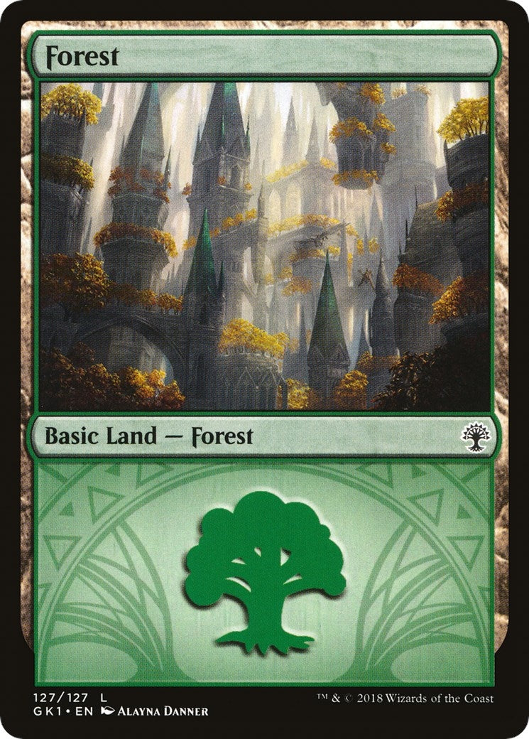 Image for Forest (127) (127) [Guilds of Ravnica: Guild Kits] - Magic: The Gathering