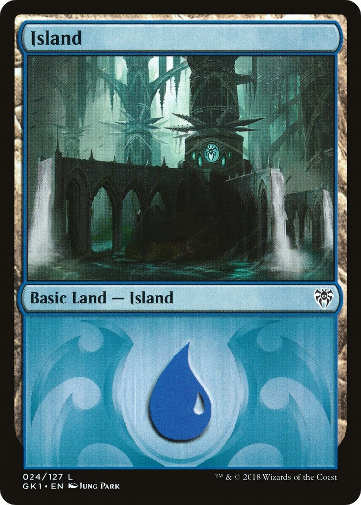 Image for Island (024) (24) [Guilds of Ravnica: Guild Kits] - Magic: The Gathering
