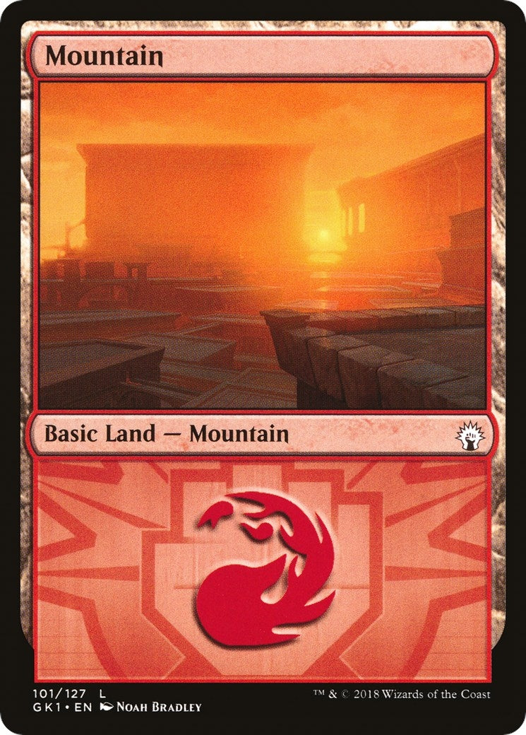 Image for Mountain (101) (101) [Guilds of Ravnica: Guild Kits] - Magic: The Gathering