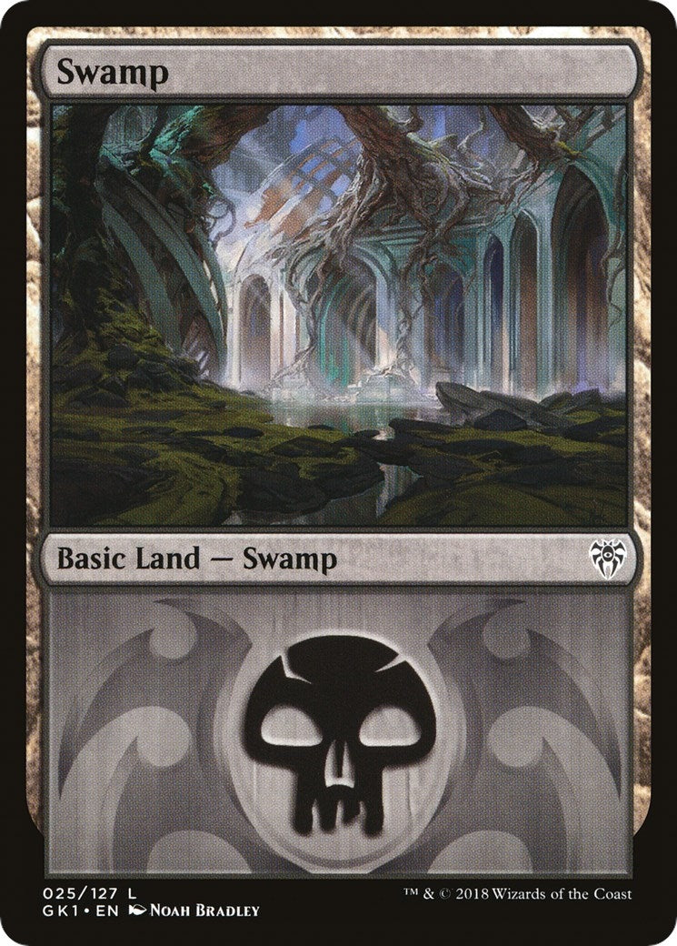 Image for Swamp (025) (25) [Guilds of Ravnica: Guild Kits] - Magic: The Gathering