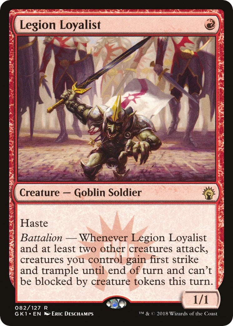 Image for Legion Loyalist (82) [Guilds of Ravnica: Guild Kits] - Magic: The Gathering