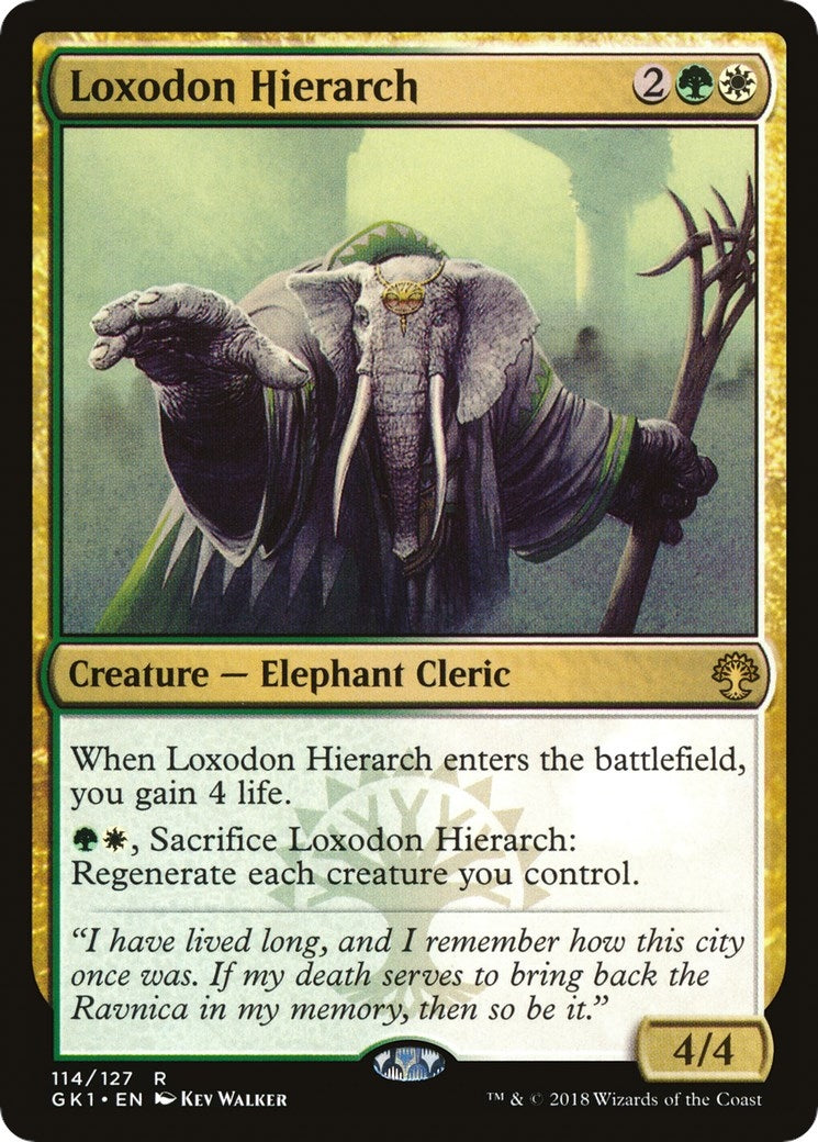 Image for Loxodon Hierarch (114) [Guilds of Ravnica: Guild Kits] - Magic: The Gathering