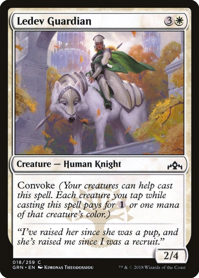 Image for Ledev Guardian (18) [Guilds of Ravnica] - Magic: The Gathering