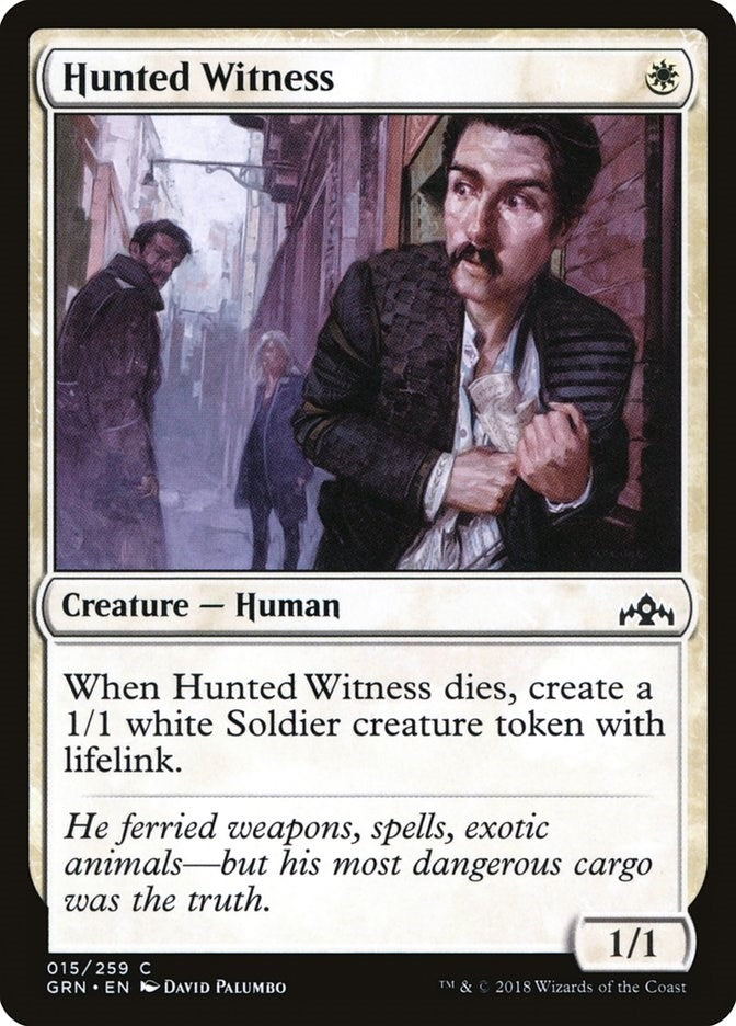 Image for Hunted Witness (15) [Guilds of Ravnica] - Magic: The Gathering