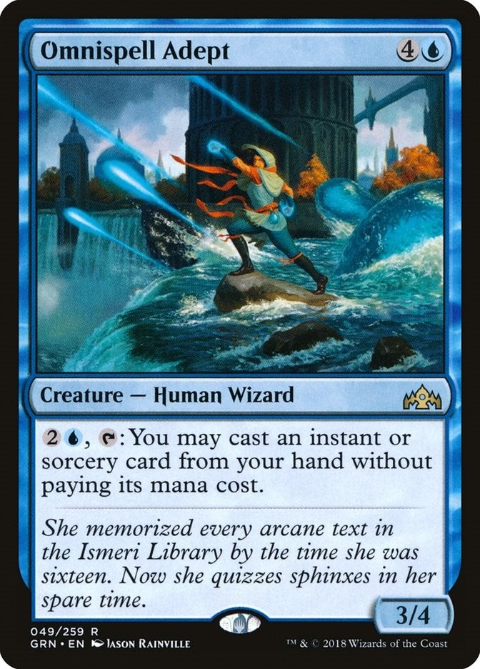 Image for Omnispell Adept (49) [Guilds of Ravnica] - Magic: The Gathering