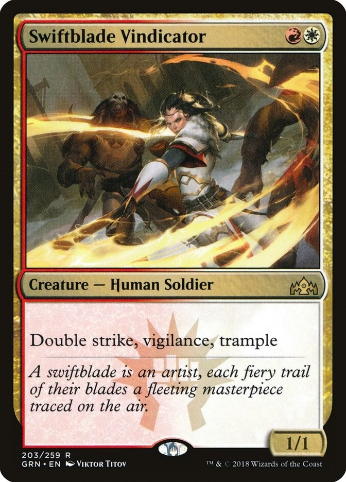 Image for Swiftblade Vindicator (203) [Guilds of Ravnica] - Magic: The Gathering
