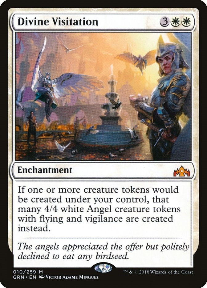 Image for Divine Visitation (10) [Guilds of Ravnica] - Magic: The Gathering