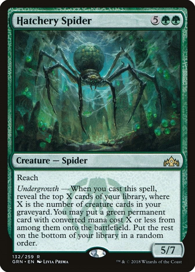 Image for Hatchery Spider (132) [Guilds of Ravnica] - Magic: The Gathering