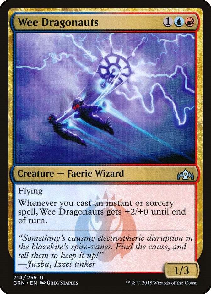 Image for Wee Dragonauts (214) [Guilds of Ravnica] - Magic: The Gathering