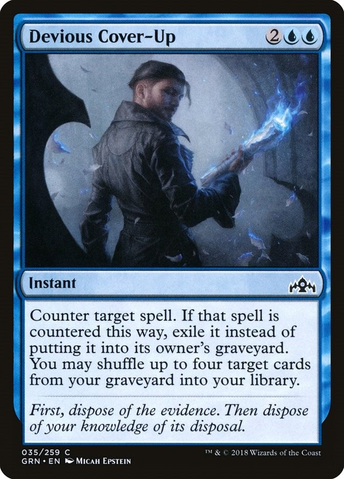 Image for Devious Cover-Up (35) [Guilds of Ravnica] - Magic: The Gathering