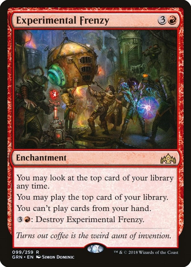 Image for Experimental Frenzy (99) [Guilds of Ravnica] - Magic: The Gathering