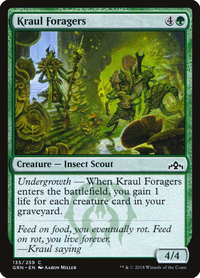 Kraul Foragers (135) [Guilds of Ravnica]