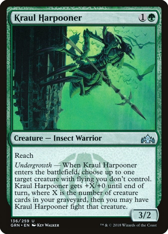 Image for Kraul Harpooner (136) [Guilds of Ravnica] - Magic: The Gathering