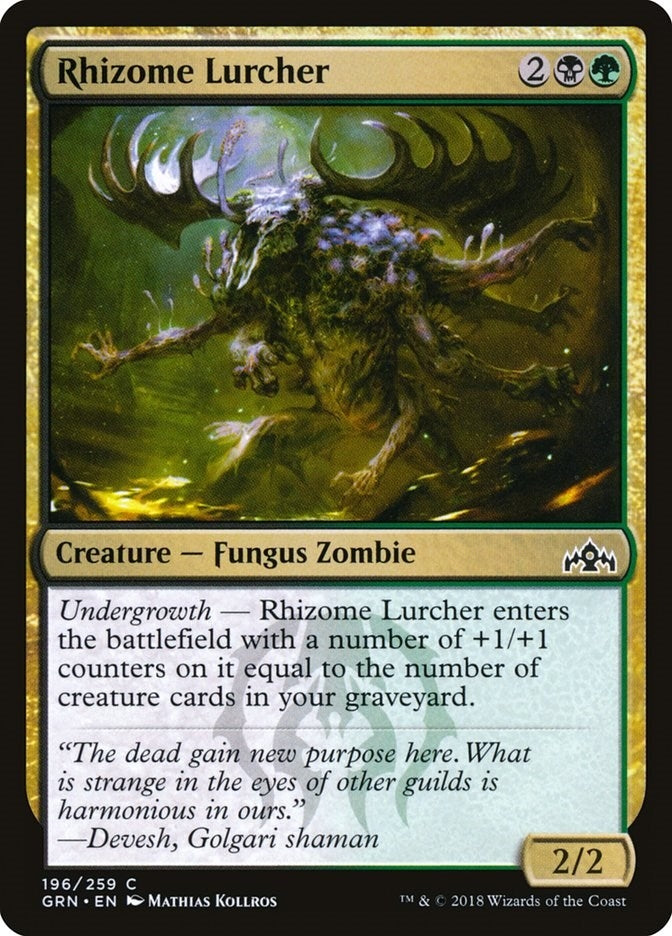 Image for Rhizome Lurcher (196) [Guilds of Ravnica] - Magic: The Gathering