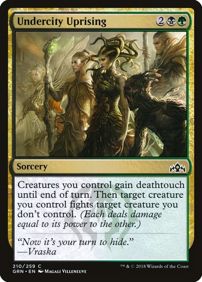 Image for Undercity Uprising (210) [Guilds of Ravnica] - Magic: The Gathering