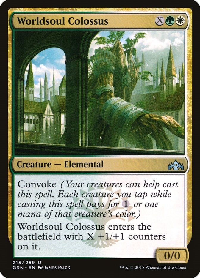Image for Worldsoul Colossus (215) [Guilds of Ravnica] - Magic: The Gathering
