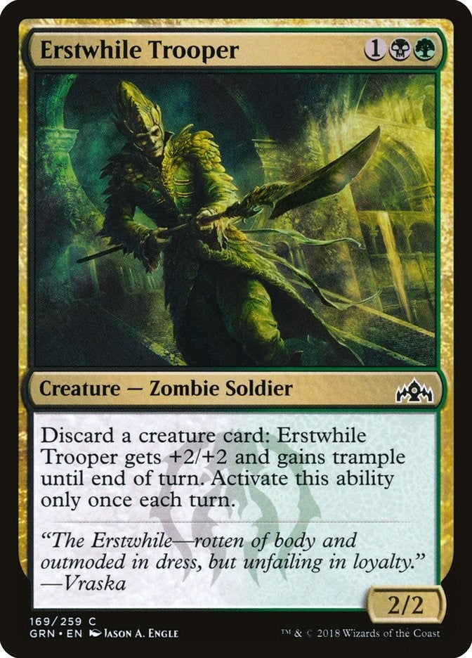 Image for Erstwhile Trooper (169) [Guilds of Ravnica] - Magic: The Gathering