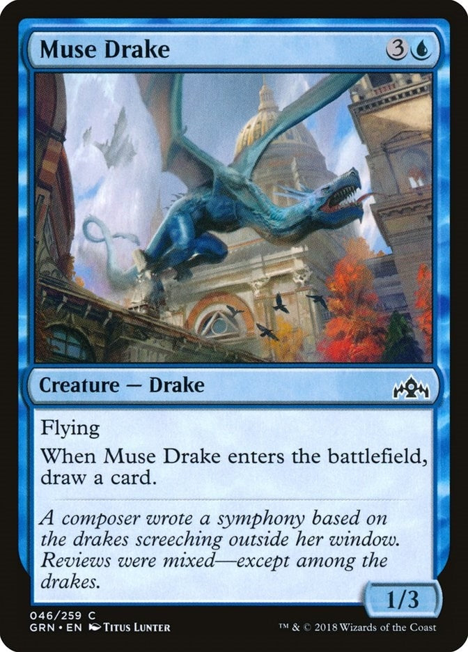 Image for Muse Drake (46) [Guilds of Ravnica] - Magic: The Gathering