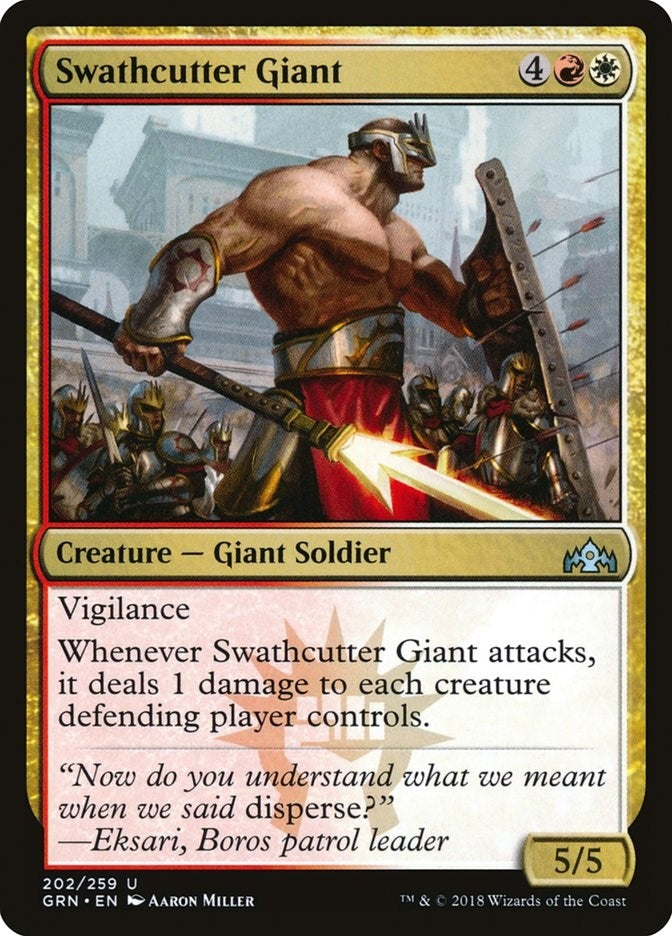 Image for Swathcutter Giant (202) [Guilds of Ravnica] - Magic: The Gathering