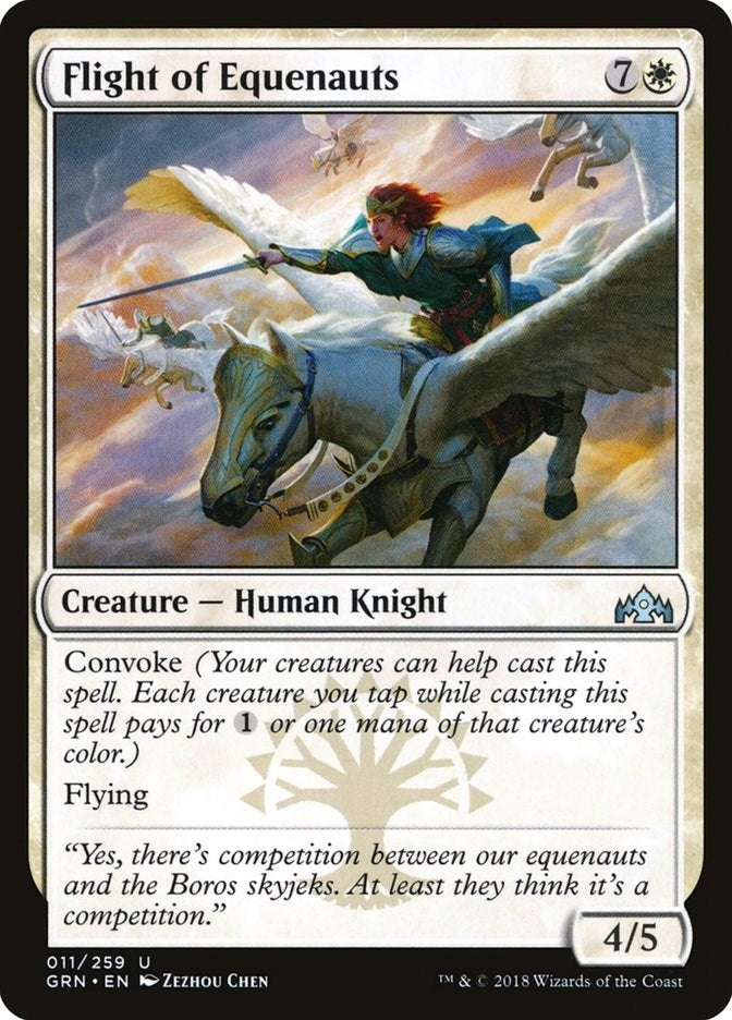 Flight of Equenauts (11) [Guilds of Ravnica]