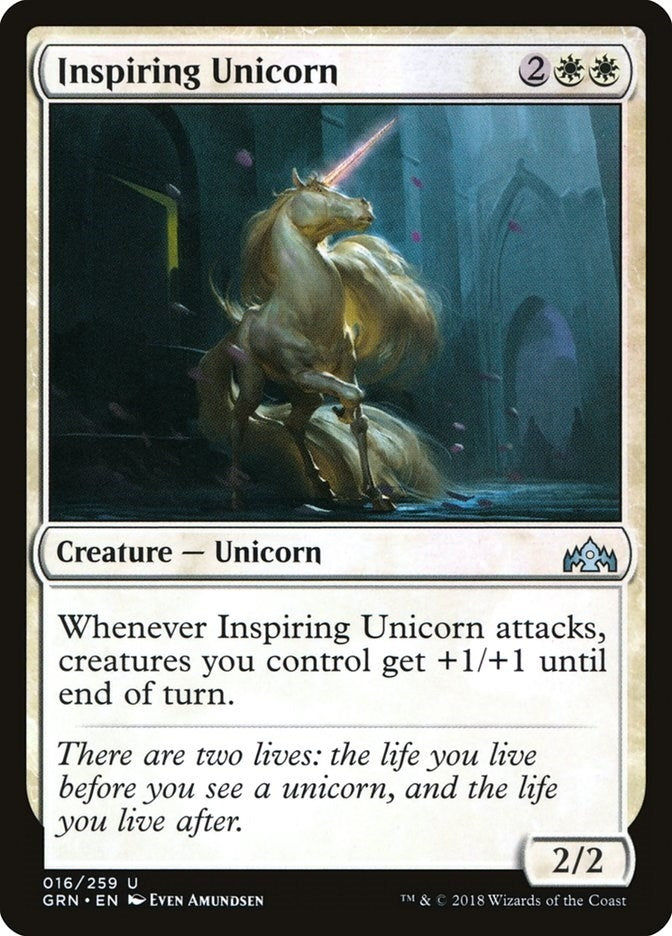 Image for Inspiring Unicorn (16) [Guilds of Ravnica] - Magic: The Gathering