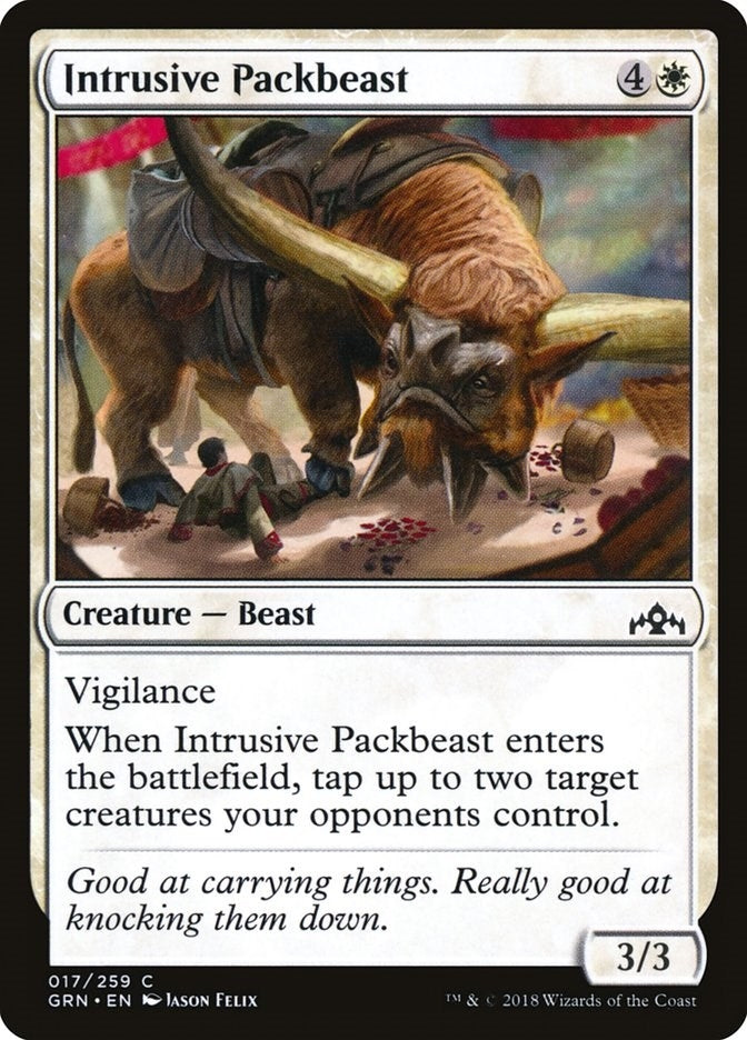 Image for Intrusive Packbeast (17) [Guilds of Ravnica] - Magic: The Gathering
