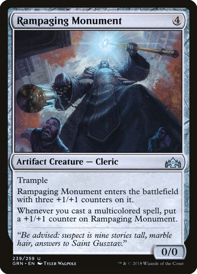 Image for Rampaging Monument (239) [Guilds of Ravnica] - Magic: The Gathering