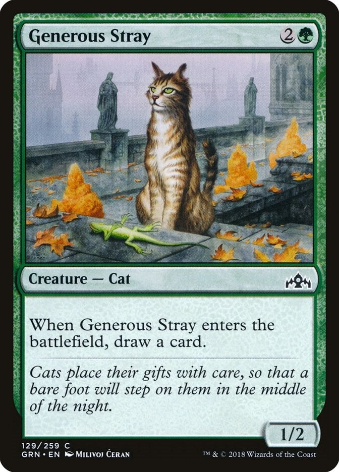 Image for Generous Stray (129) [Guilds of Ravnica] - Magic: The Gathering