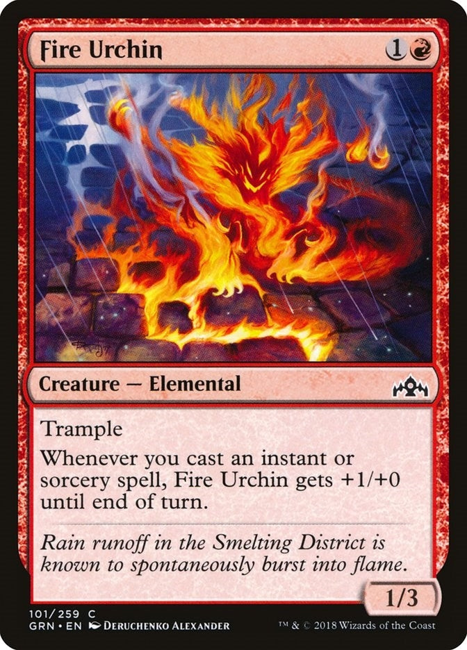 Image for Fire Urchin (101) [Guilds of Ravnica] - Magic: The Gathering