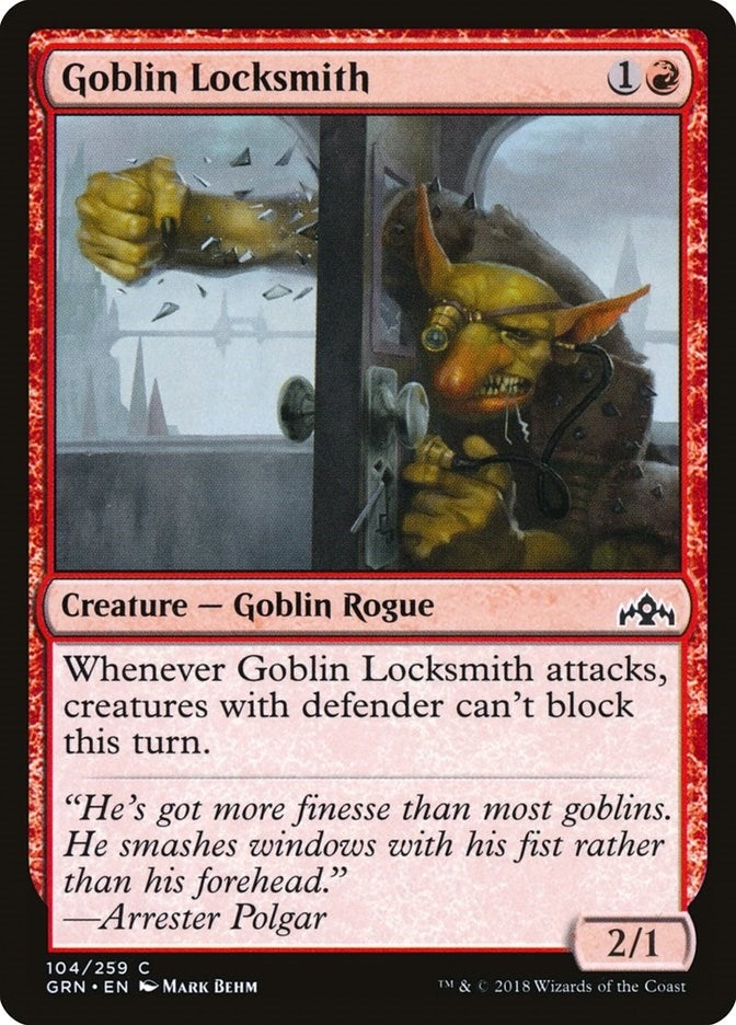 Image for Goblin Locksmith (104) [Guilds of Ravnica] - Magic: The Gathering